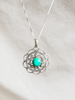 Tonantzin Turquoise Pendant